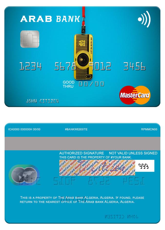 Algeria Arab Bank Algeria mastercard
